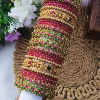 2D Kada And Lakshmi Bangles