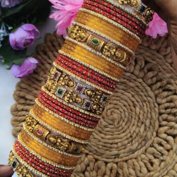 Gaja Lakshmi Bridal Bangles Set