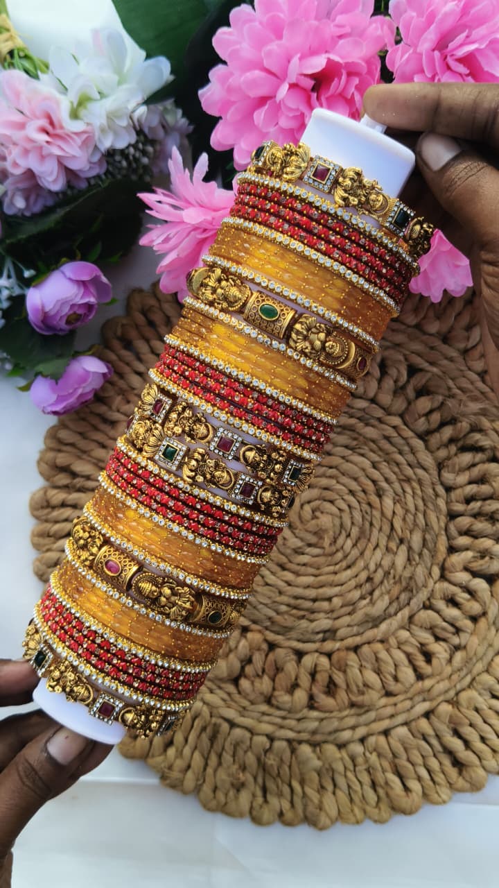 Gaja Lakshmi Bridal Bangles Set