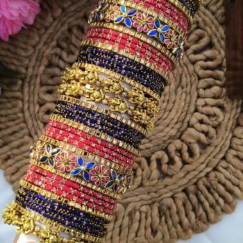 Ganesh Bridal Bangles Set