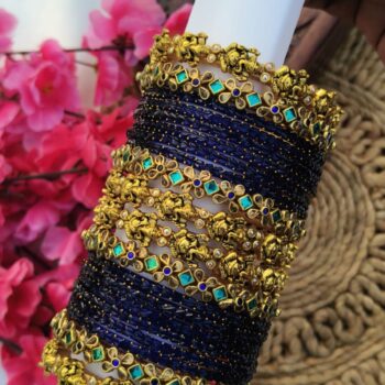 Ganesha Semi Bangles Set