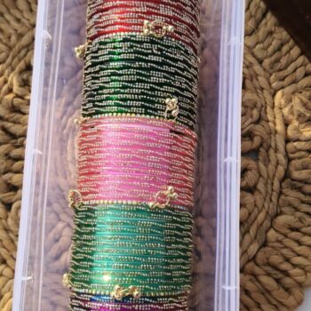 Kashmiri & Aditi 5 Dozen Glass Bangles Mixed
