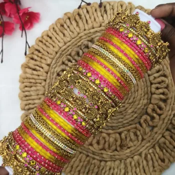 Peacock Bridal Bangles 1