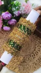 Peacock Dark Green Bangles Set