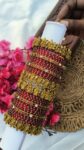 Radha Krishna Red Bangles Set (2)