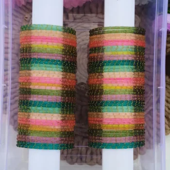 7 Colours Pastel Shade Mixed Bangles