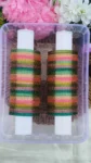 7 Colours Pastel Shade Mixed Bangles