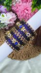 Blue Colour Semi Bridal Set