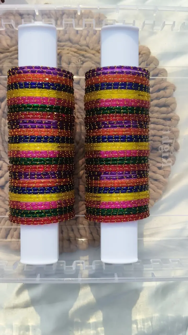 Dark 7 Colours Mixed Bangles