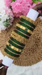 Lakshimi Green Colour Bridal Set