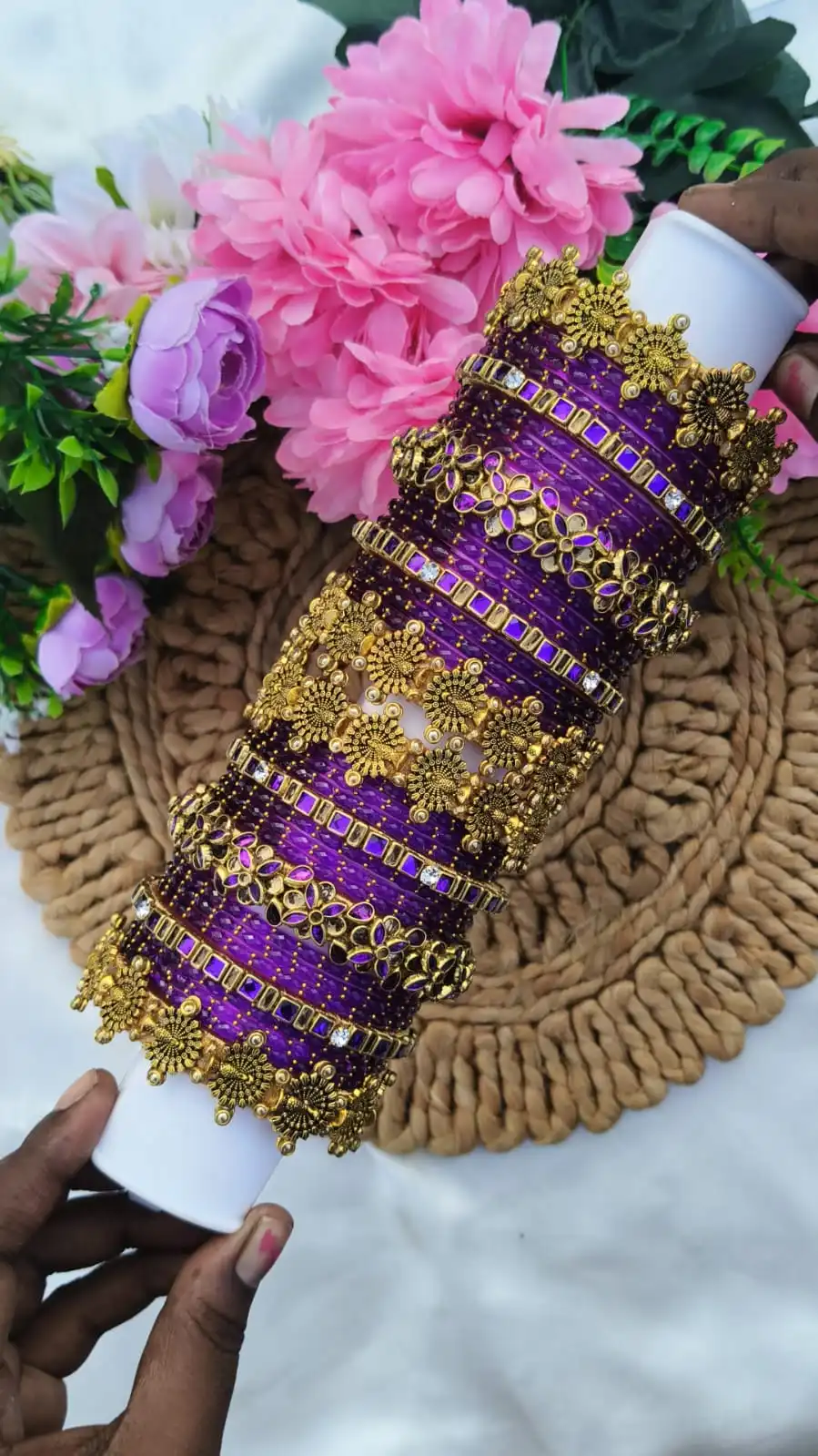 Violet Colour Bridal